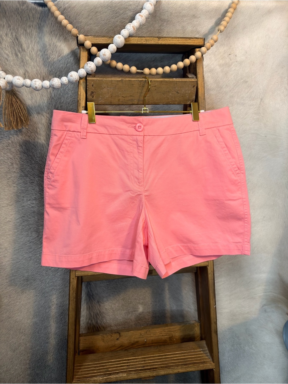 Women's Cotton Chino Shorts crown & Ivy- Pink size 10